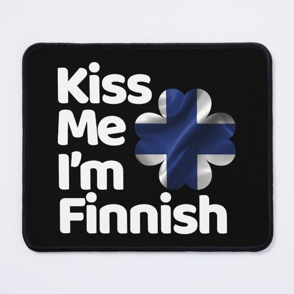 Artikelvorschau, Küss mich Ich bin Finnin aus Finnland entworfen und verkauft von elhefe.