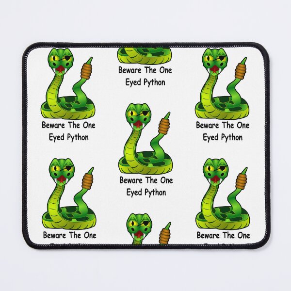 Item preview, Fantasy Novelty Image of a One Eyed Python designed and sold by NovawayDirect.