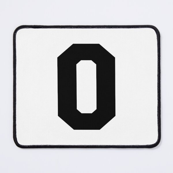 Item preview, Alphabet, Black O, Sports letter O designed and sold by TheCultStuff.
