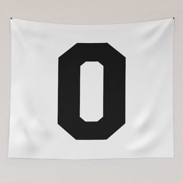 Item preview, Alphabet, Black O, Sports letter O designed and sold by TheCultStuff.