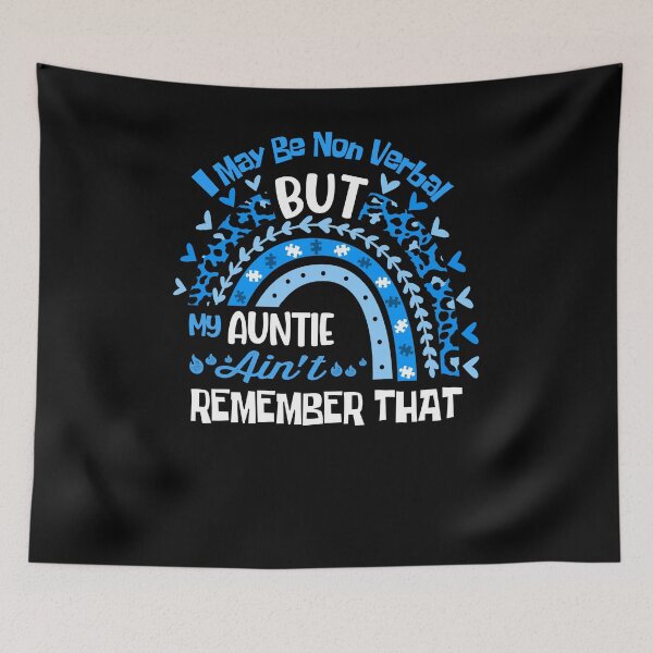 Item preview, My Auntie Support Autism Mothers Day Leopard Rainbow designed and sold by EasyPrintGift.