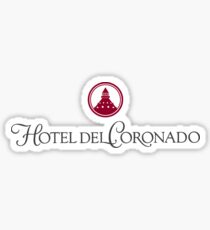 Hotel Del Coronado, Coronado, California Sticker