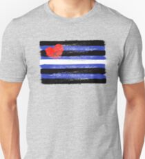 Leder Stolz Kunst Slim Fit T-Shirt