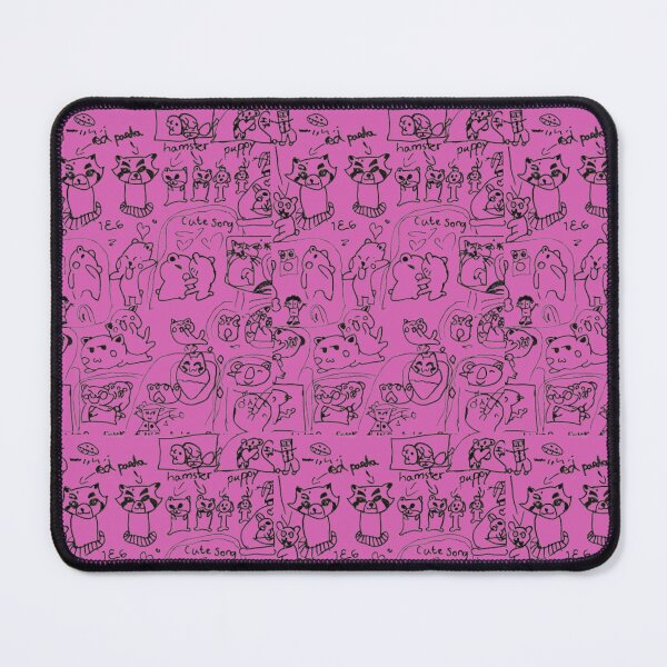 Item preview, Doodle art by Elizabeth Pernama on a purple background designed and sold by KanvasGifts.