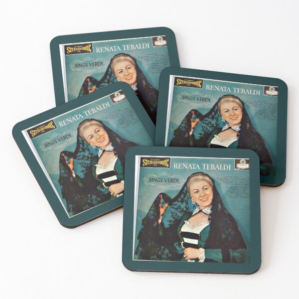 Item preview, Stereophonic, Renata Tebaldi, Tebaldi, opera, soprano, London, Italy, Diva, al, Sings Verdi,  designed and sold by HeaneyBoutique.