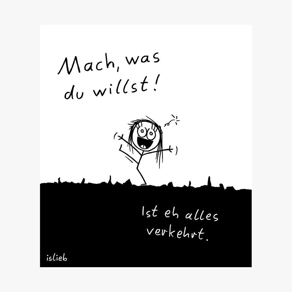 Mach Was Du Willst Ist Eh Alles Verkehrt