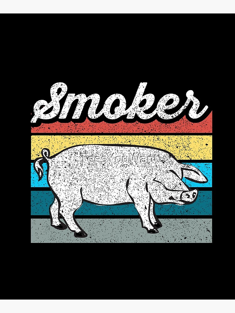 Discover Pork Smoker  ~ BBQ Grill Humor  Kitchen Apron