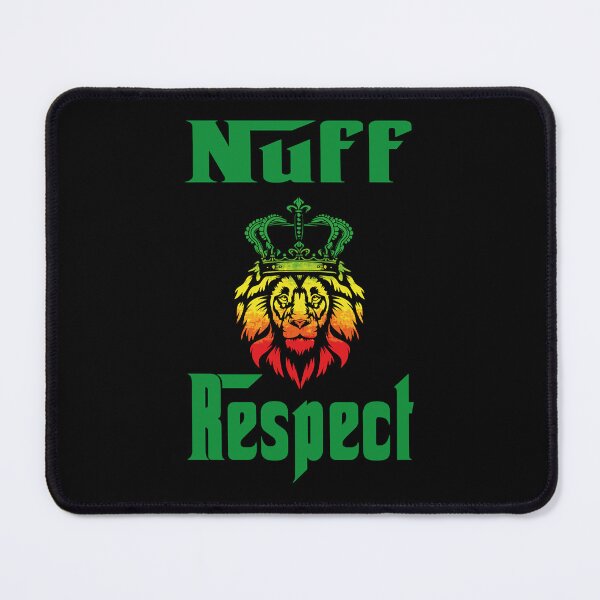 Item preview, Nuff Respect With Jamaican Flag designed and sold by JoycePruit.