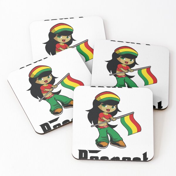 Item preview, Nuff Respect With Jamaican Flag designed and sold by JoycePruit.