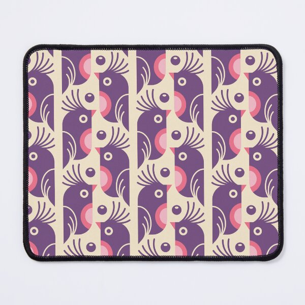 Item preview, 0802 - lilac birds pattern designed and sold by RouCouCou.