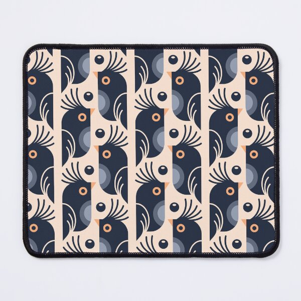 Item preview, 0804 - retro birds pattern designed and sold by RouCouCou.
