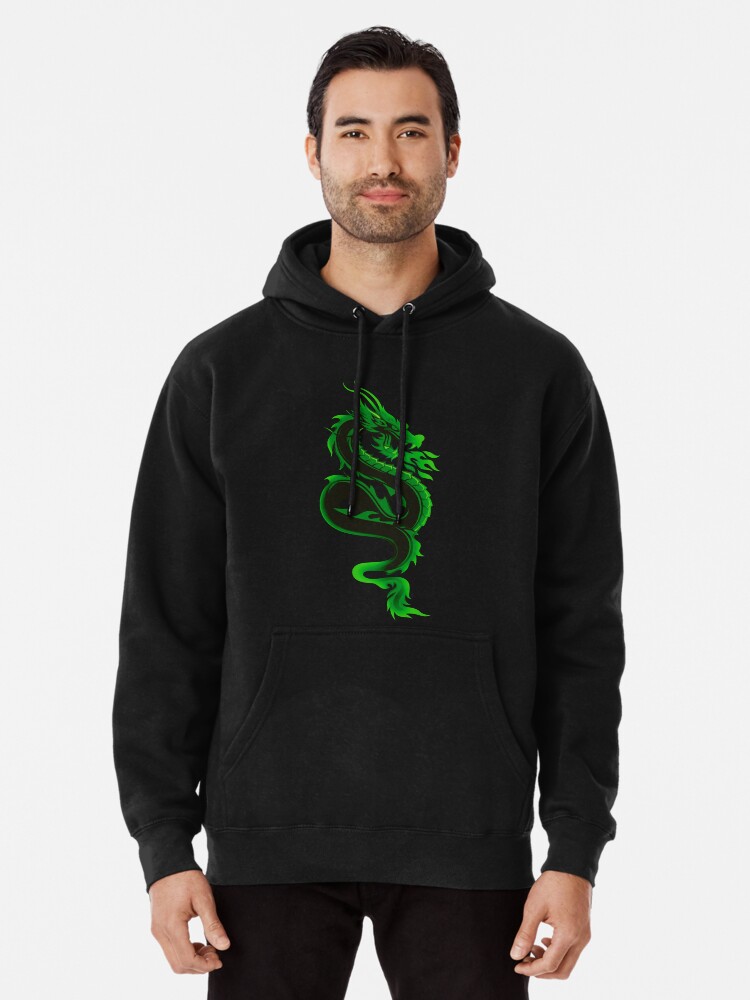 green dragon hoodie