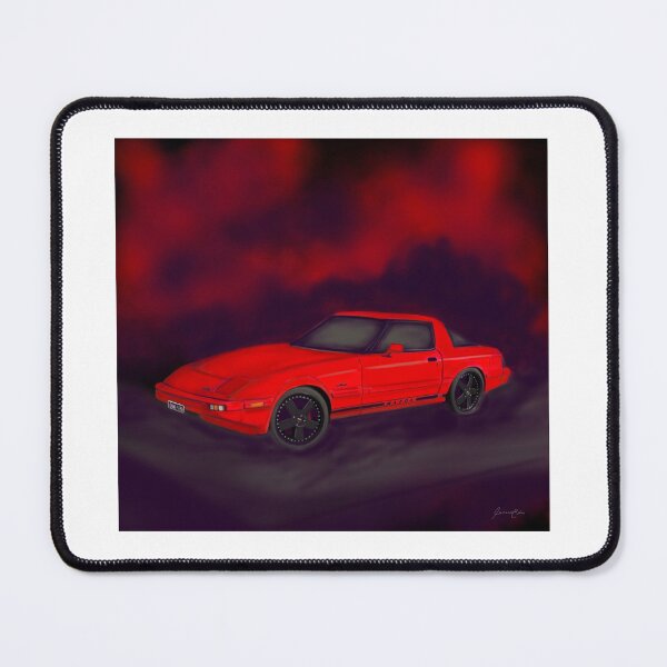 Item preview, red rotary car  designed and sold by Madness _365.