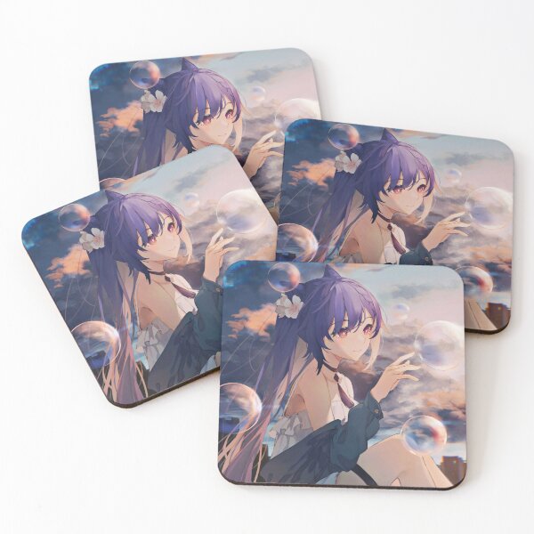 Item preview, Cheerful Keqing Genshin Impact designed and sold by genshinwaifus.
