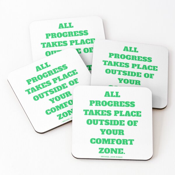 Item preview, Progress quote by Michael John Bobak. designed and sold by Aumcreations.