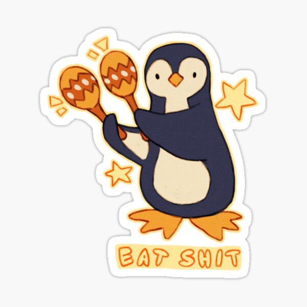 Club Penguin Vibing Meme  Sticker for Sale by samchhapman