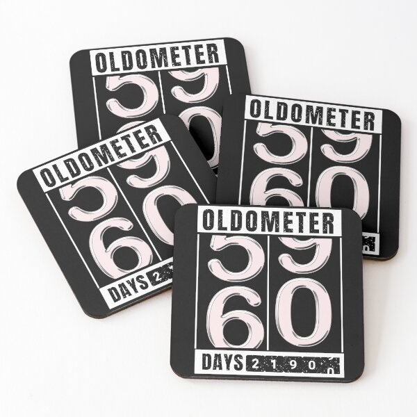 Item preview, Oldometer Odometer 60 Birthday (Turning 60 Gift) designed and sold by i-longmanshop.