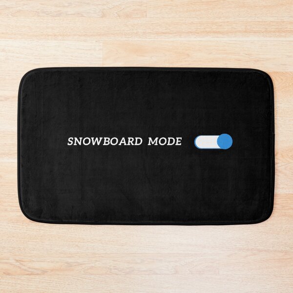 Item preview, Snowboard mode on for snowboarding lovers  designed and sold by PCpallavi.