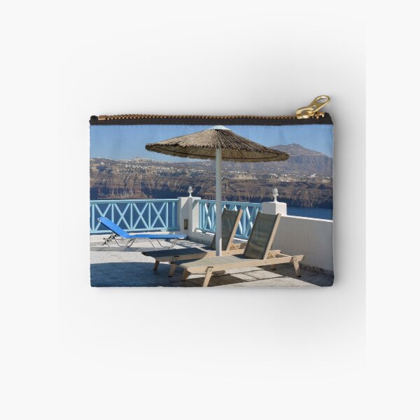 Item preview, Luxury swimming pool and deck chair at the resort with beautiful sea view designed and sold by oanaunciuleanu.
