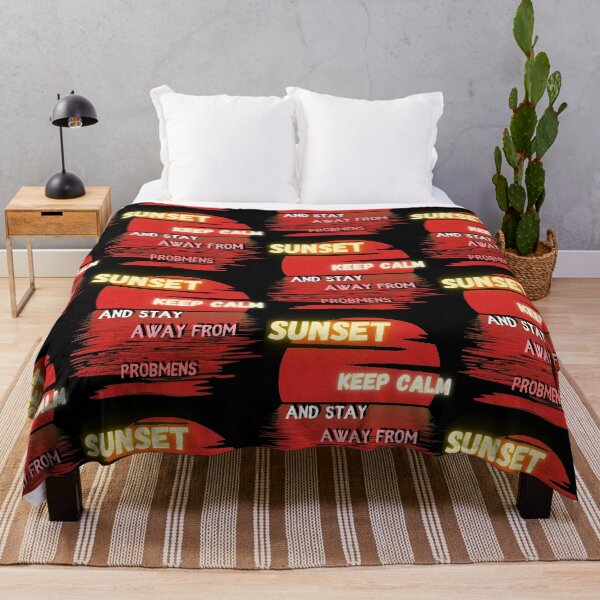 Item preview, Sunset keep calm and stay away from problems designed and sold by JAdotdotDesigns.