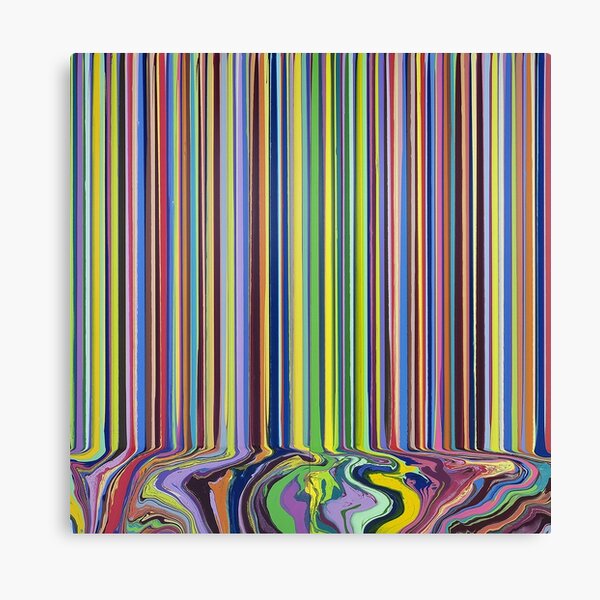 Ian Davenport In Rainbow Canvas Print