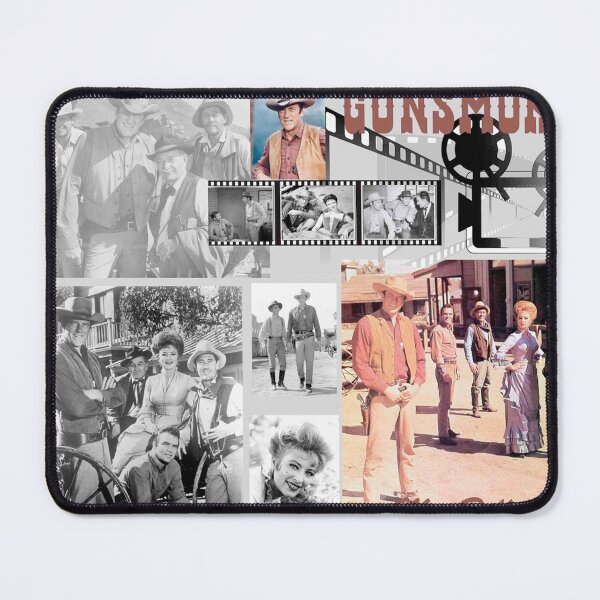 Item preview, Gunsmoke Photo Collage designed and sold by oldwestcowboy.