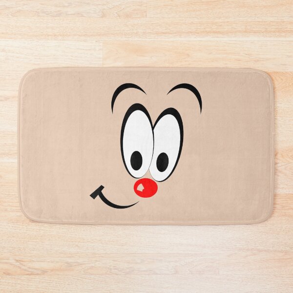 Item preview, Red Nose Smiley Day Face  designed and sold by queencrown.
