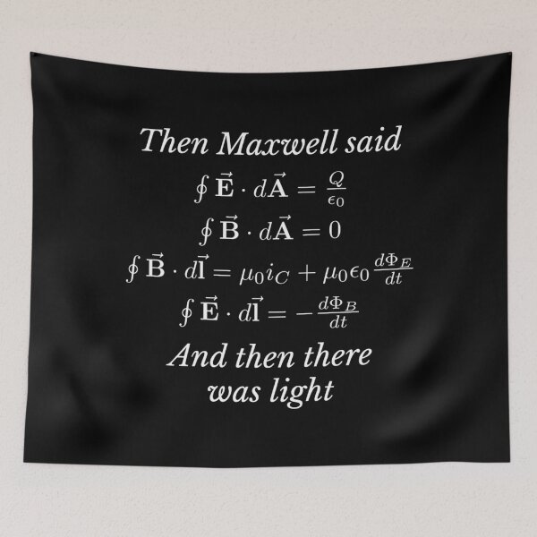 Item preview, maxwells equations Classic . designed and sold by christinesp1.