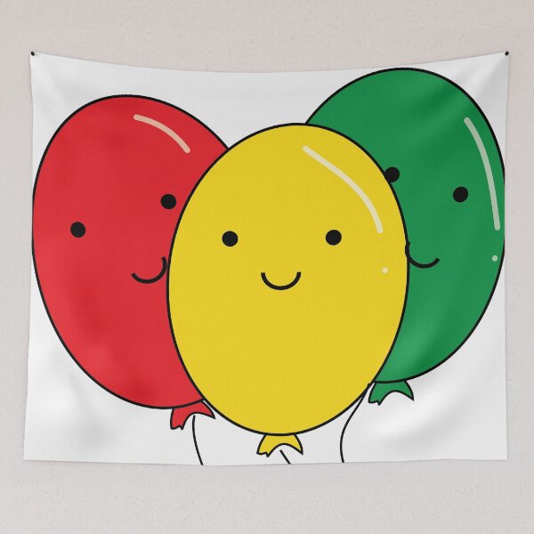 Item preview, Cute balloons designed and sold by fluffyfamcraft.