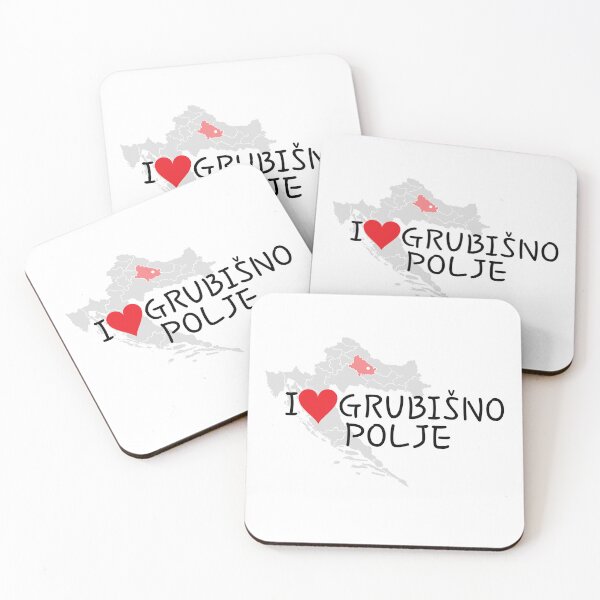 Item preview, "I Love Grubišno Polje" designed and sold by MC Art Studio.