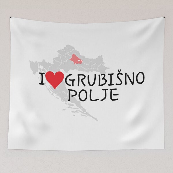 Item preview, "I Love Grubišno Polje" designed and sold by MC Art Studio.