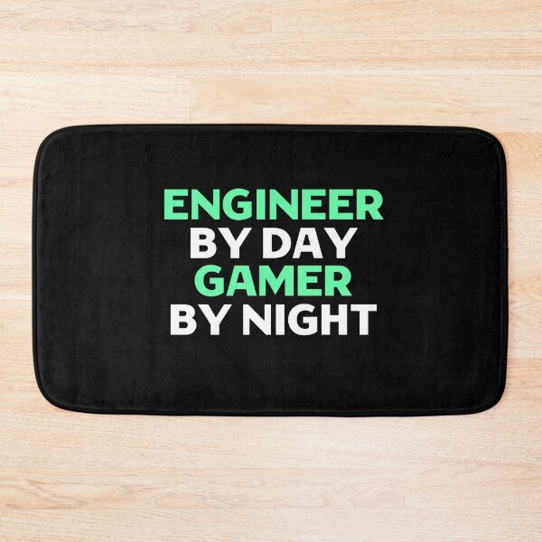 Item preview, Engineer By Day Gamer By Night designed and sold by Gamerss4Life.