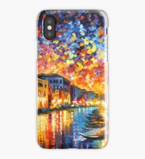 VENICE - GRAND CANAL - Leonid Afremov CITYSCAPE iPhone Case