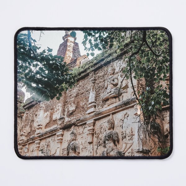 Item preview, The Ancient Hall in Thailand Temple designed and sold by Myartbeyours.