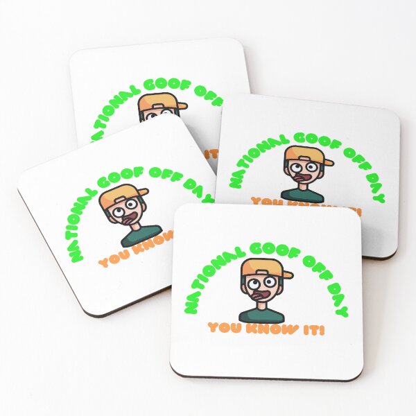 Item preview, National Goof Off Day | A Happy Goofy Day designed and sold by SolSel ⭐⭐⭐⭐⭐.