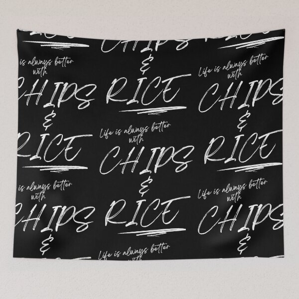Item preview, Life is always better with Chips and Rice designed and sold by 133DandC.