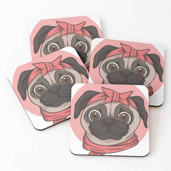 Item preview, Female Pug Dog designed and sold by tranda90.