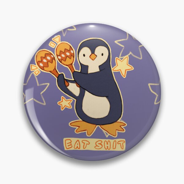 Item preview, Penguin's unmannerly maracas designed and sold by waspsalad.