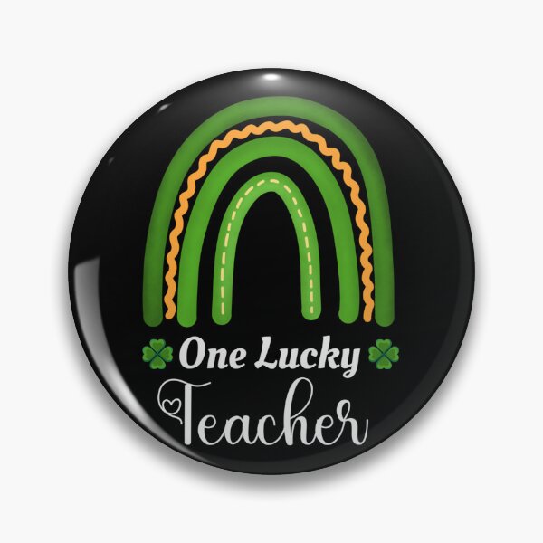Item preview, One Lucky Teacher St Patricks Day -  Funny And Cute Idea St Patrick&x27;s Day For Lucy Teacher  Ess designed and sold by rossgarykev.