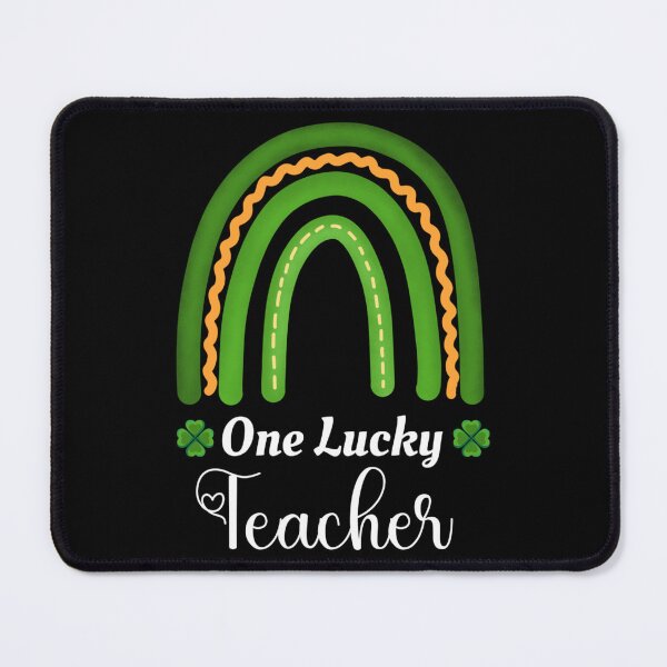 Item preview, One Lucky Teacher St Patricks Day - Funny And Cute Idea St Patrick&x27;s Day For Lucy Teacher Ess designed and sold by rossgarykev.