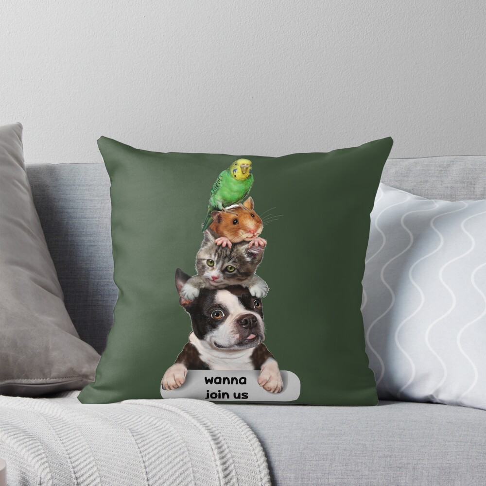 Item preview, Throw Pillow designed and sold by RMelissart.