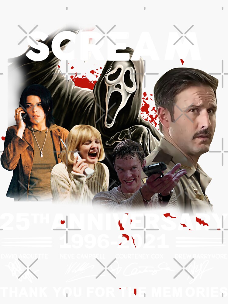 "Scream Movie 25th Anniversary 1996 2021 Cast Signed Sidney Gale