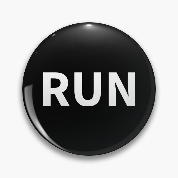 Item preview, Run Just Run Sticker designed and sold by batesyadi3.