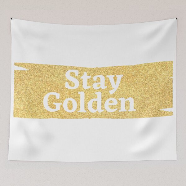 Item preview, Stay Golden Art. Perfect for Golden Birthday Gift designed and sold by PartiesPersonal.