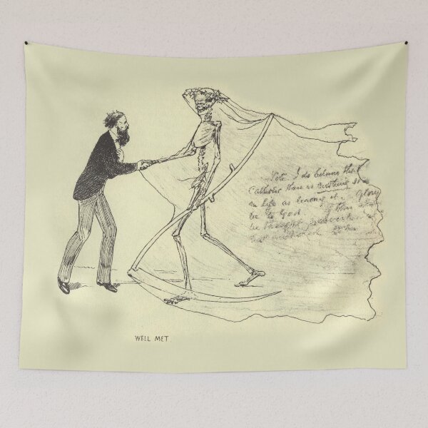 Item preview, Well Met - Charles A. Doyle designed and sold by Vintage Designs +.