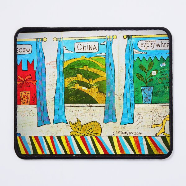 Item preview, Berlin Wall Graffiti Artwork Street Art Germany designed and sold by AndyEvansPhotos.