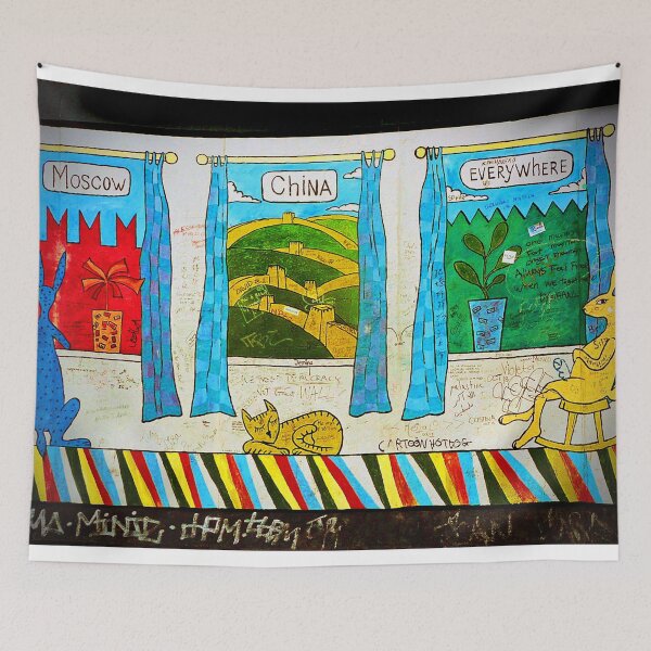 Item preview, Berlin Wall Graffiti Artwork Street Art Germany designed and sold by AndyEvansPhotos.
