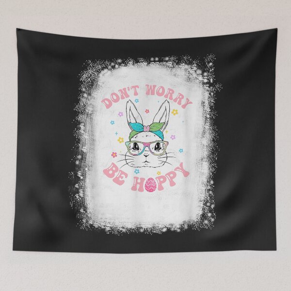 Item preview, Happy Easter Day Don't Worry Be Hoppy Easter Bunny Women designed and sold by PootinTuon.