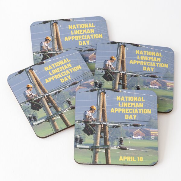 Item preview, National Lineman Appreciation Day April 18 designed and sold by brady4415.