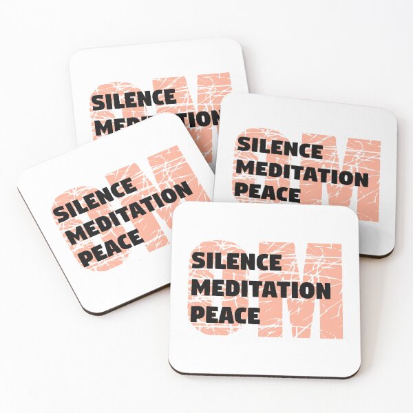Item preview, Silence Meditation Peace designed and sold by PrithviApparels.
